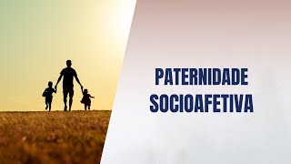 Paternidade socioafetiva [upl. by Eceinal]