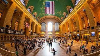 Walking Tour of Grand Central Terminal — New York City 【4K】🇺🇸 [upl. by Lamrouex]