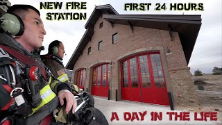 First 24 Hours in a New Fire Station  A Day in the Life [upl. by Eenel]