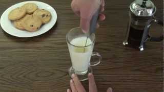 Aerolatte  The Original Steam Free Milk Frother [upl. by Enyaht]