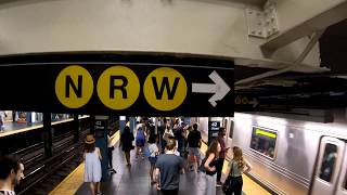 ⁴ᴷ The Busiest NYC Subway Station Times Square–42nd StreetPort Authority Bus Terminal [upl. by Oirad799]