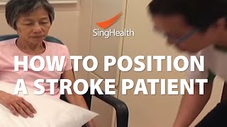 How To Position A Stroke Patient [upl. by Adnala]