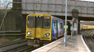 Half an Hour at 216  Birkenhead North Station 1022017  Class 507 508 terminus [upl. by Rocco528]