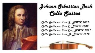 Johann Sebastian Bach  Cello suites in 432 Hz great for reading or studying [upl. by Reviere]