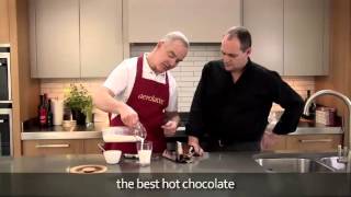 How to make a hot chocolate using an aerolatte milk frother [upl. by Forsyth]