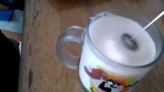 Aerolatte Review Frothing Cold Milk In Under 1 Minute [upl. by Stegman]