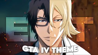 Aizen x Urahara  GTA IV Theme Edit [upl. by Anai]